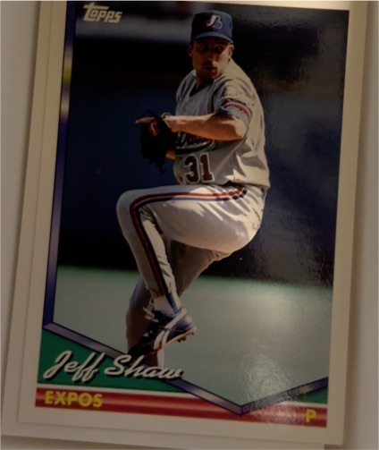 1994 Topps #469 Jeff Shaw — front