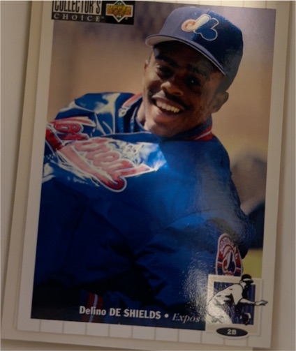 1994 Upper Deck Collector's Choice #92 Delino DeShields — front