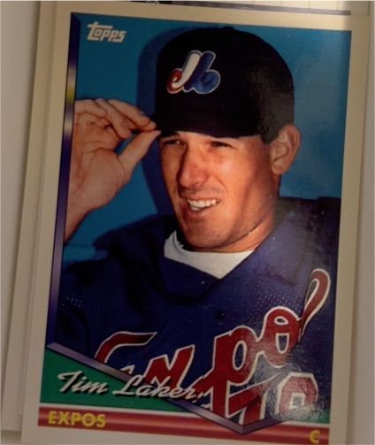1994 Topps #524 Tim Laker — front