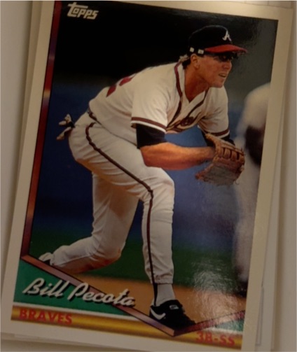 1994 Topps #414 Bill Pecota — front