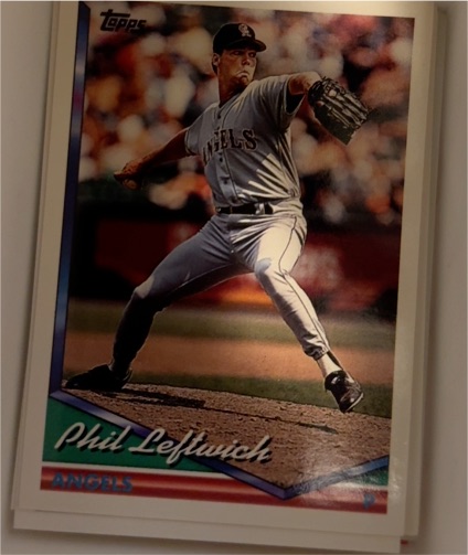 1994 Topps #P Phil Leftwich — front