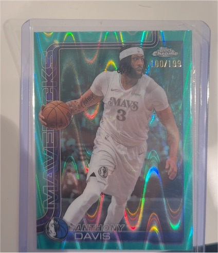 2025-26 Topps Chrome #96 Anthony Davis — front