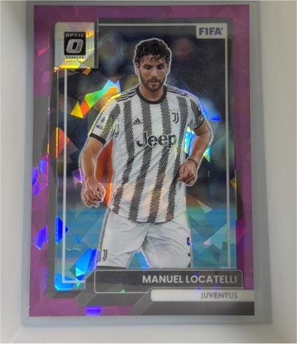 2022-23 Panini Donruss Optic #156 Manuel Locatelli — front