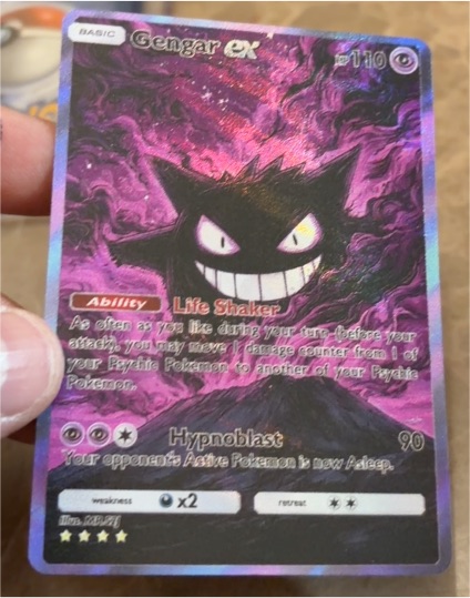 2022 Pokemon TCG SWSH11 Lost Origin #TG06 Gengar ex — front