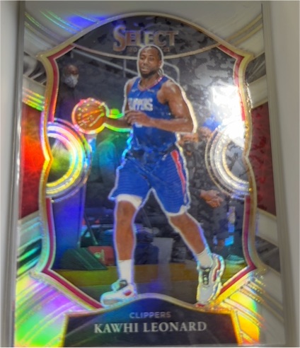 2020-21 Panini Select #37 Kawhi Leonard — front