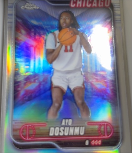 2024-25 Topps Chrome #58 Ayo Dosunmu — front