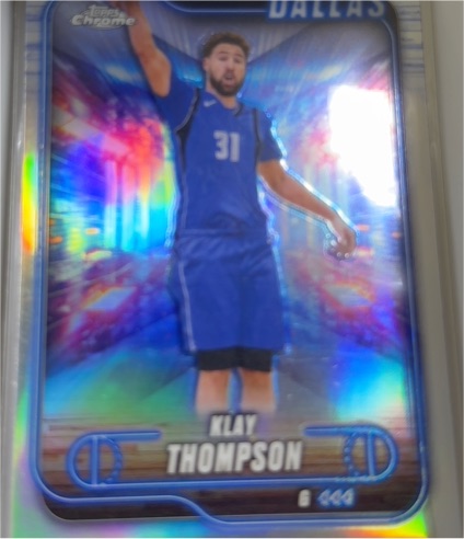 2024-25 Topps Chrome #178 Klay Thompson — front