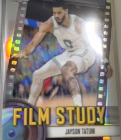 2024-25 Topps Chrome Basketball #FS-20 Jayson Tatum Film Study — front