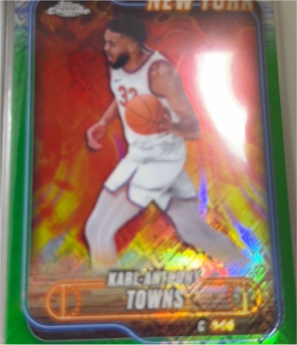 2024-25 Topps Chrome #52 Karl-Anthony Towns — front