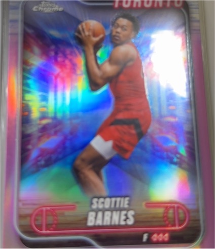 2024-25 Topps Chrome #89 Scottie Barnes — front
