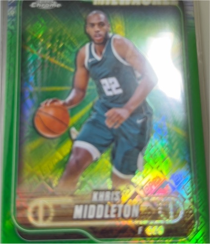 2024-25 Topps Chrome #75 Khris Middleton — front