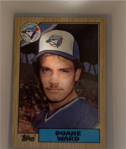 1987 Topps #153 Duane Ward — front