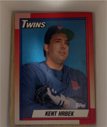 1990 Topps #125 Kent Hrbek — front