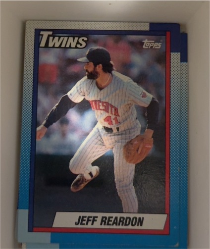 1990 Topps #235 Jeff Reardon — front
