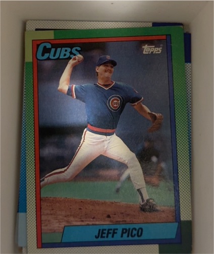 1990 Topps #613 Jeff Pico — front