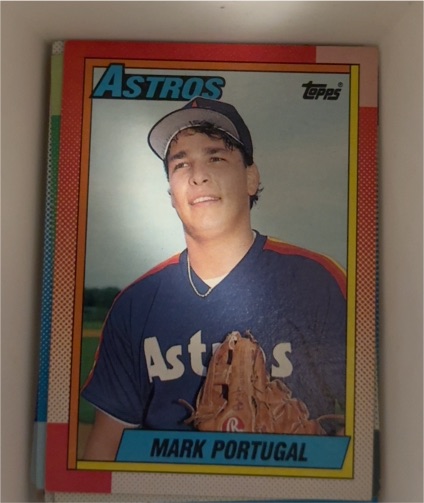 1990 Topps #253 Mark Portugal — front