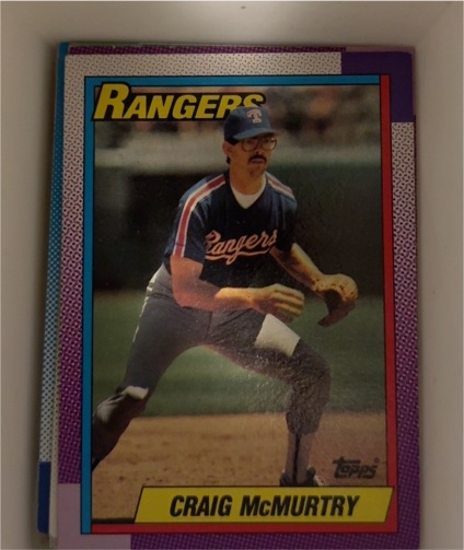 1990 Topps #294 Craig McMurtry — front