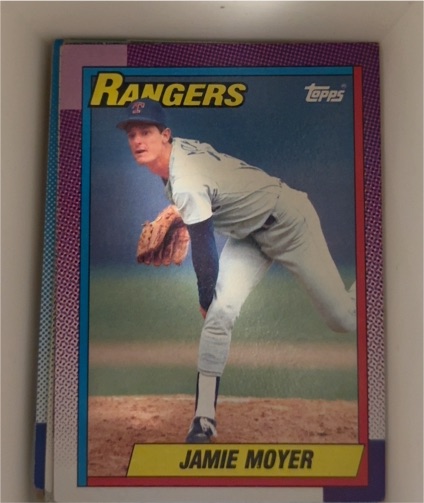 1990 Topps #412 Jamie Moyer — front