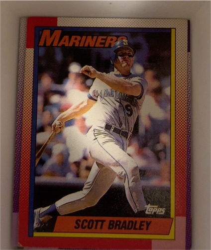1990 Topps #593 Scott Bradley — front