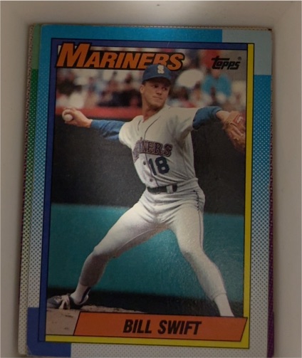 1990 Topps #574 Bill Swift — front