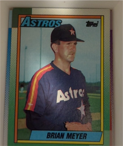 1990 Topps #766 Brian Meyer — front