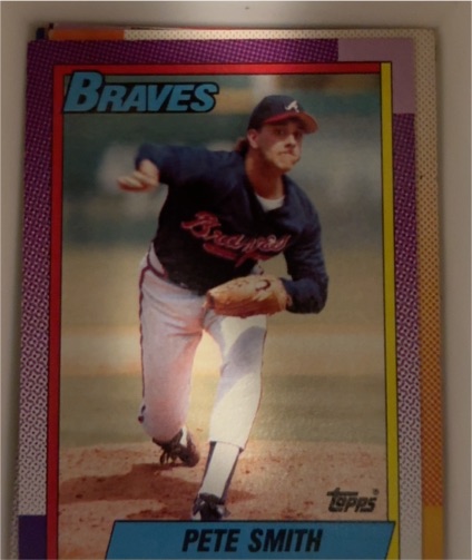 1990 Topps #771 Pete Smith — front