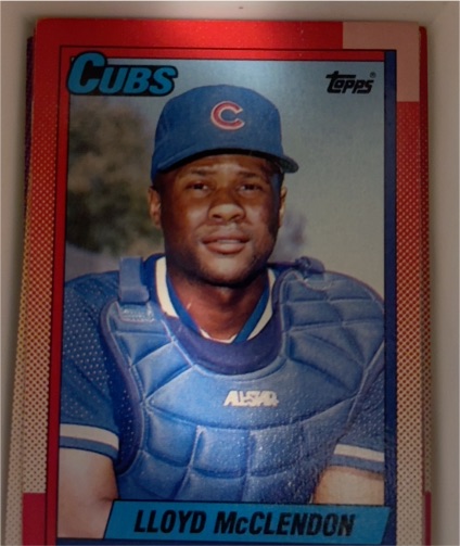 1990 Topps #337 Lloyd McClendon — front
