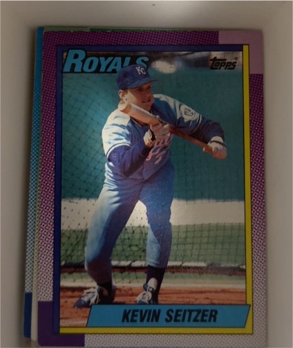 1990 Topps #435 Kevin Seitzer — front