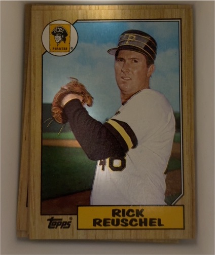 1987 Topps #521 Rick Reuschel — front