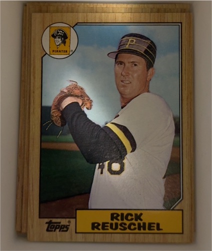1987 Topps #521 Rick Reuschel — front