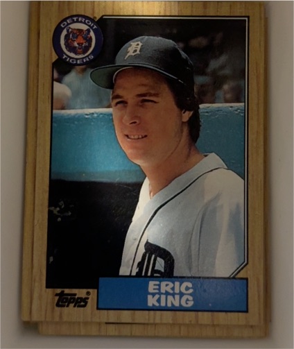 1987 Topps #36 Eric King — front