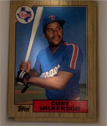 1987 Topps #228 Curt Wilkerson — front