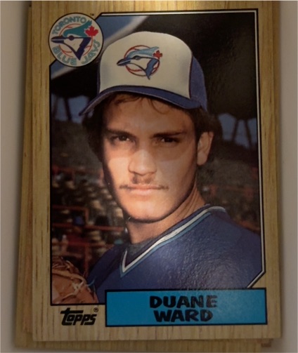 1987 Topps #153 Duane Ward — front