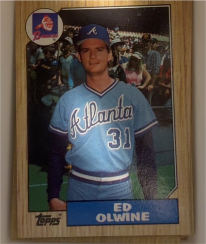 1987 Topps #159 Ed Olwine — front