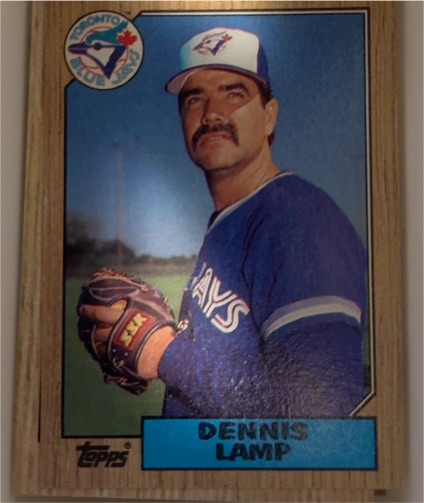 1987 Topps #768 Dennis Lamp — front