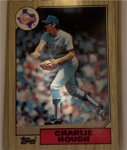 1987 Topps #70 Charlie Hough — front