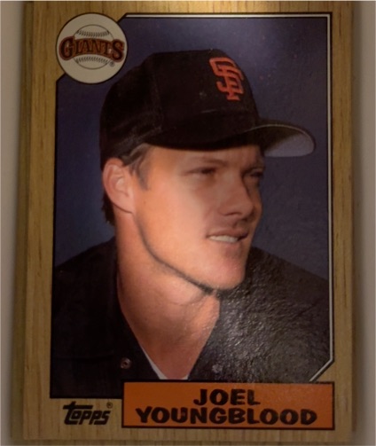 1987 Topps #759 Joel Youngblood — front