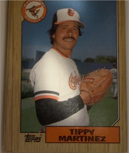 1987 Topps #728 Tippy Martinez — front