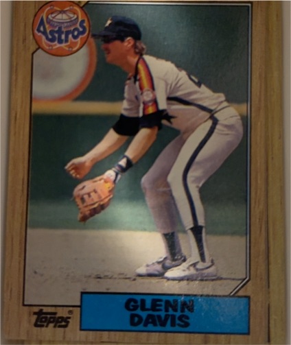 1987 Topps #560 Glenn Davis — front
