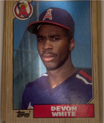 1987 Topps #139 Devon White — front