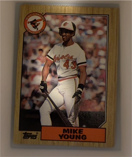 1987 Topps #309 Mike Young — front