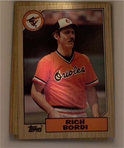 1987 Topps #638 Rich Bordi — front