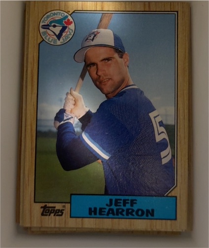 1987 Topps #274 Jeff Hearron — front