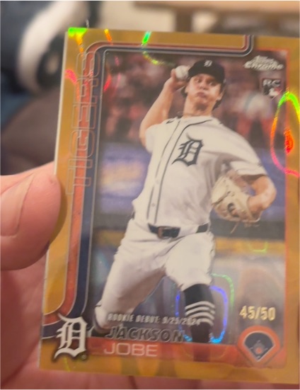 2025 Topps Chrome Update #USC48 Jackson Jobe — front