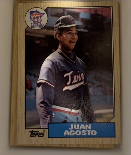 1987 Topps #366 Juan Agosto — front