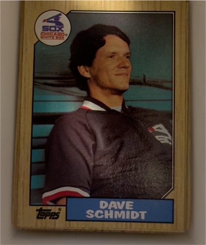 1987 Topps #703 Dave Schmidt — front