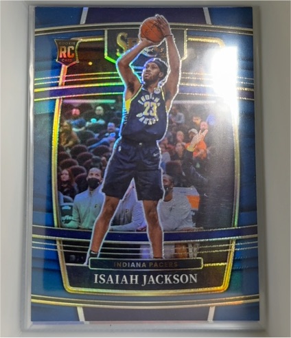 2021-22 Panini Select #55 Isaiah Jackson — front