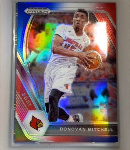 2021 Panini Prizm Draft Picks #81 Donovan Mitchell — front