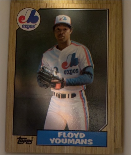 1987 Topps #105 Floyd Youmans — front