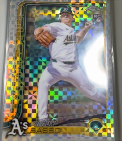 2025 Topps Chrome #205 Brady Basso — front